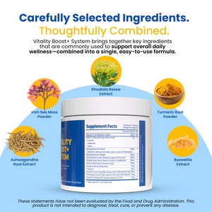Vitality Boost+ System: The Ultimate Daily Energy & Recovery Formula