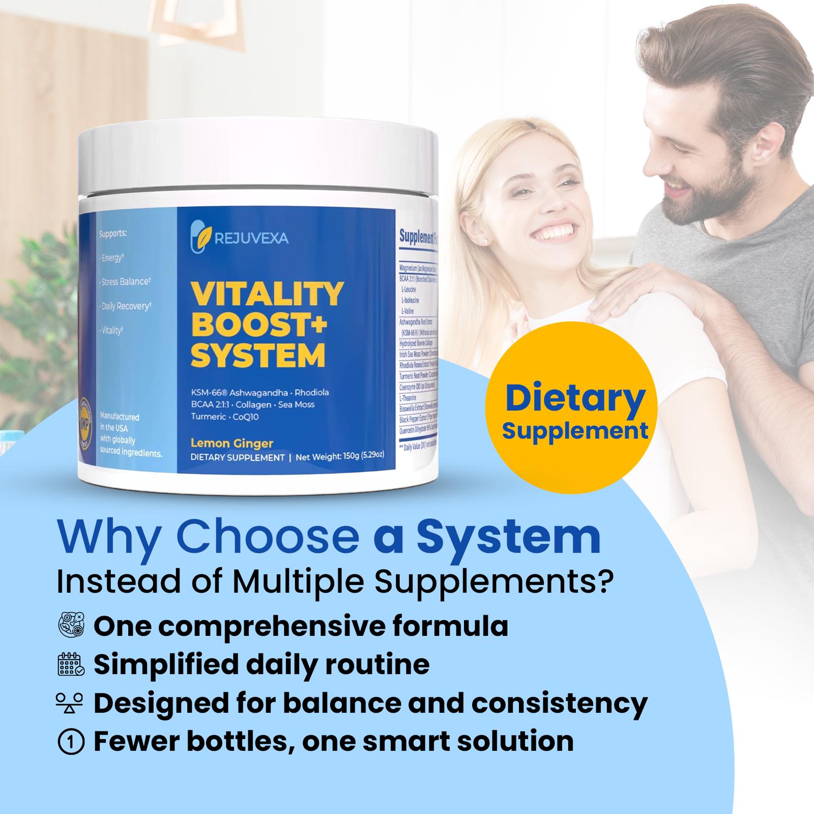 VITALITY BOOST+ SYSTEM