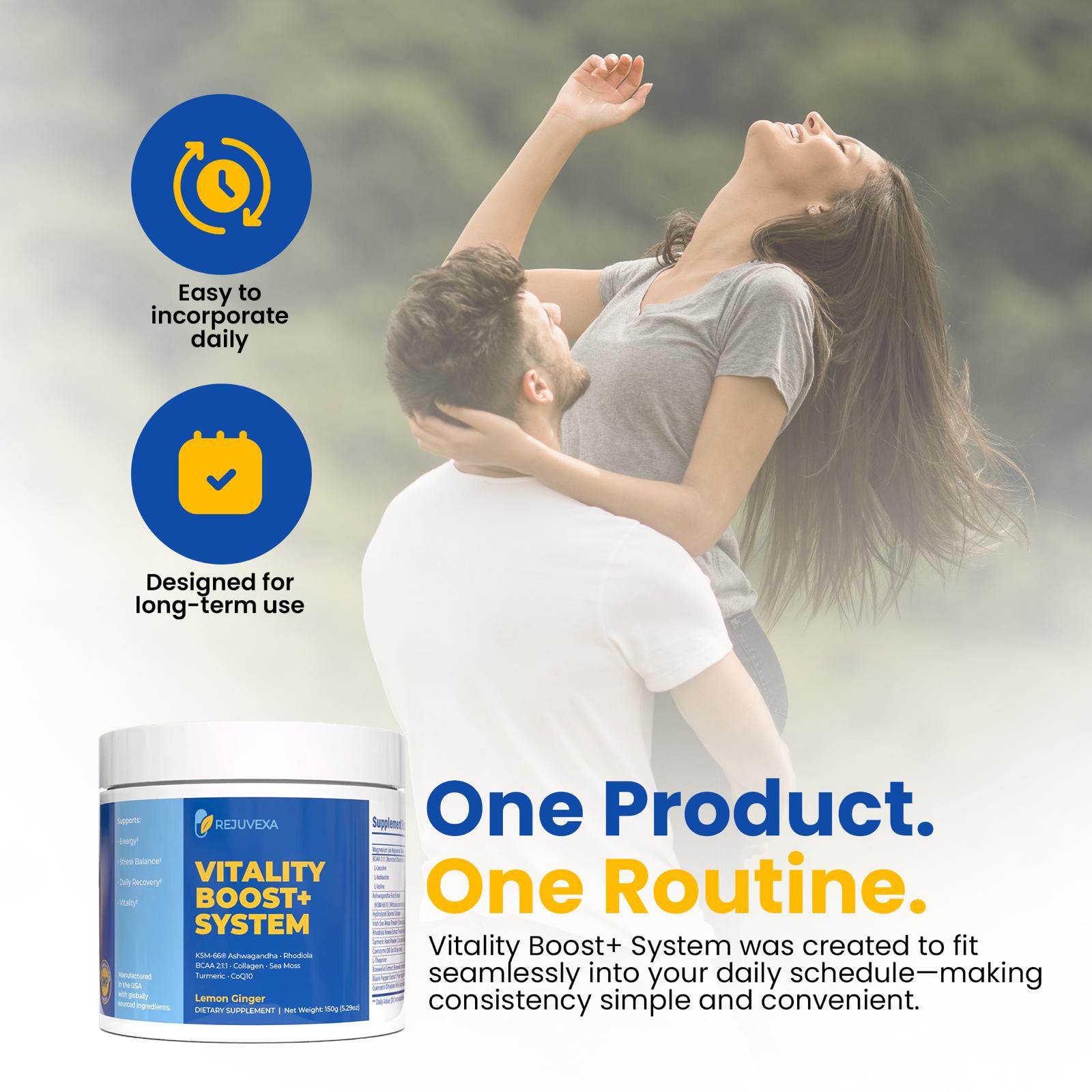 VITALITY BOOST+ SYSTEM